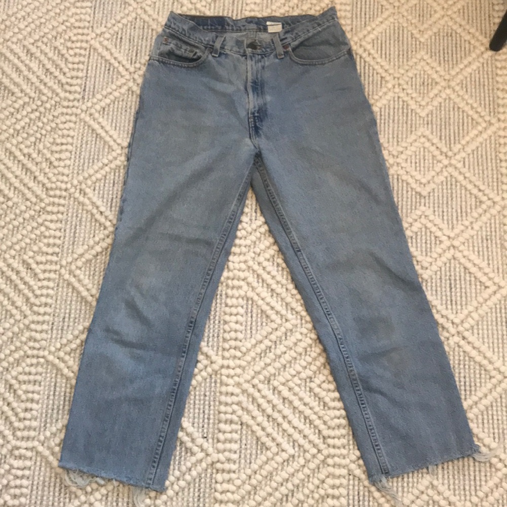 Vintage 512 raw hem Levi’s
